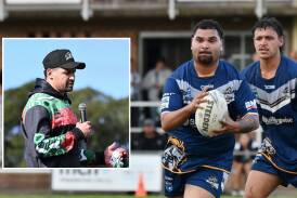 The Macleay Valley Mustangs will host the Indigenous Round on July 7, with NRL star Cody Walker set to join the festivities. Picture of the Mustangs by Penny Tamblyn. Inset picture of Cody Walker by AAP Image/Dean Lewins