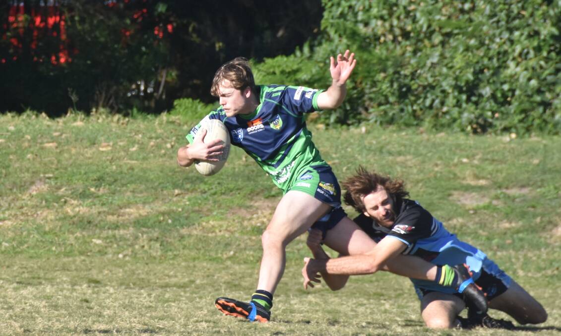 Lake Cathie Raiders defeat South West Rocks Marlins in Hastings League. Pictures by Ruby Pascoe