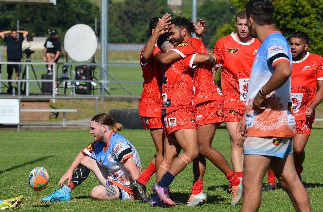 Dunghutti South West Rocks Dolphins defeat Gimbisi Valley Garrukas in East Coast Tribal League grand final. Pictures by Penny Tamblyn