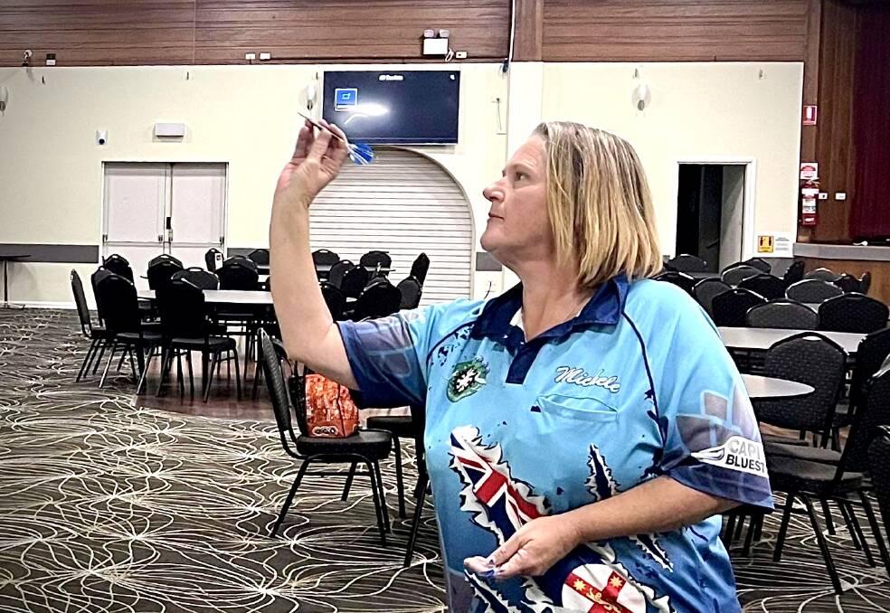 Kempsey's Michele Hall has been selected by NSW Darts to compete in the Australian Championships in August. Picture supplied