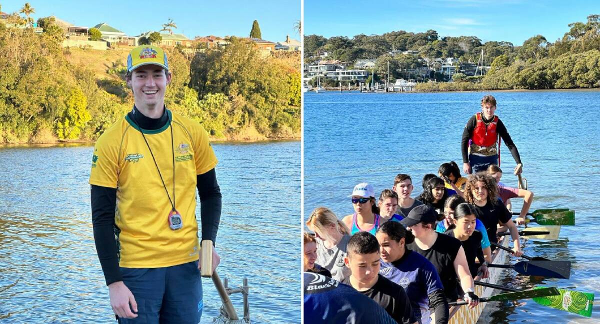 Kempsey local Sam Fowler heading off to Pattaya, Thailand, to compete in the 16th World Dragon Boat Championships. Pictures supplied