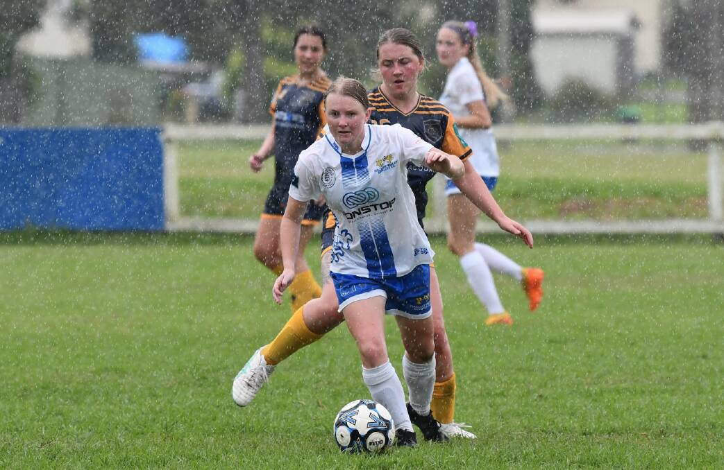 The Macleay Valley Rangers women's side fell to 3-1 defeat to the LCR Raiders. Picture by Penny Tamblyn 