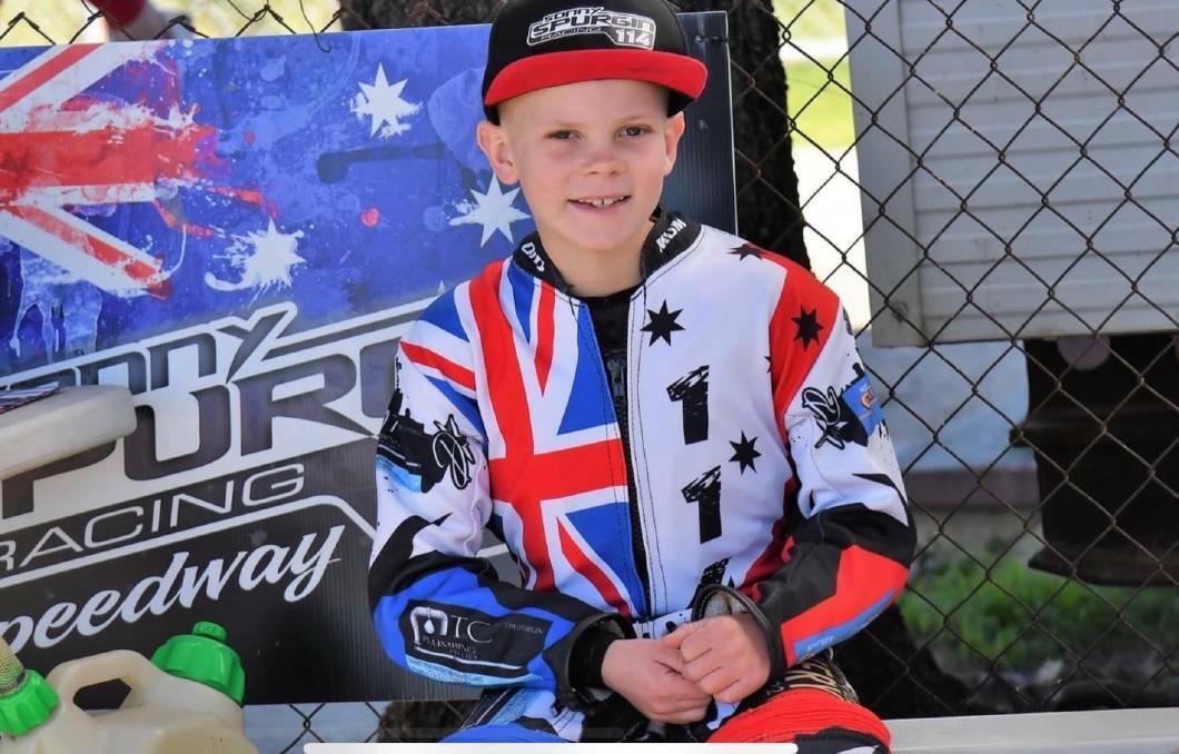 Sonny Spurgin has been invited to compete in the Speedway World Championships in Denmark. Picture: file