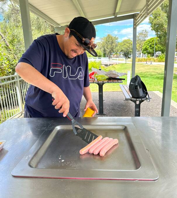 Rodney is ready to celebrate International Day of People with Disability at the Big Day Out on Friday at Riverside Park. Picture, Kempsey Shire Council