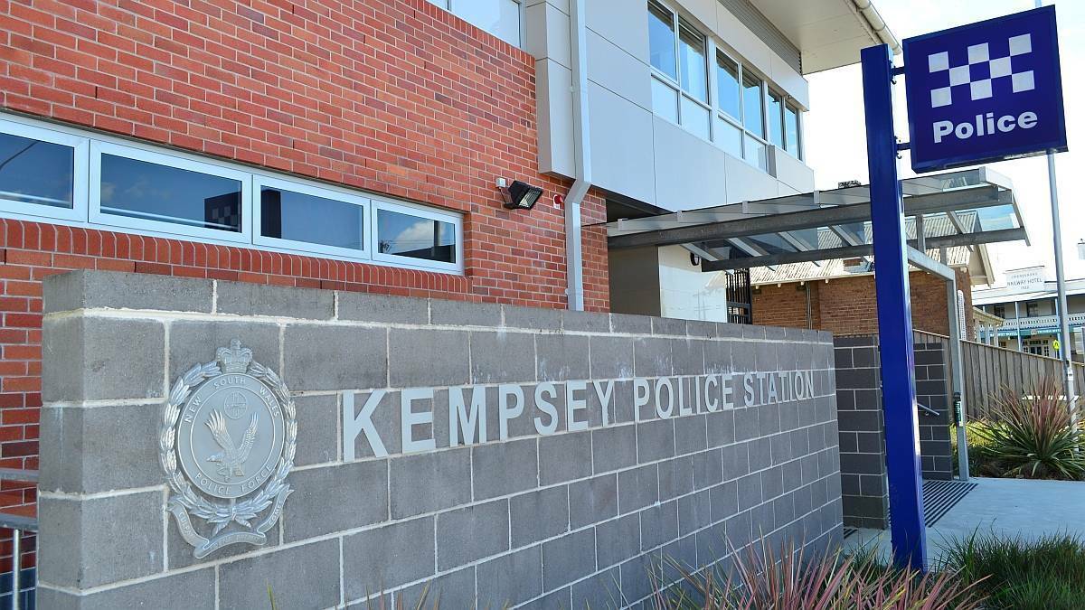 The 26-year-old was taken to Kempsey Police Station and charged. File picture