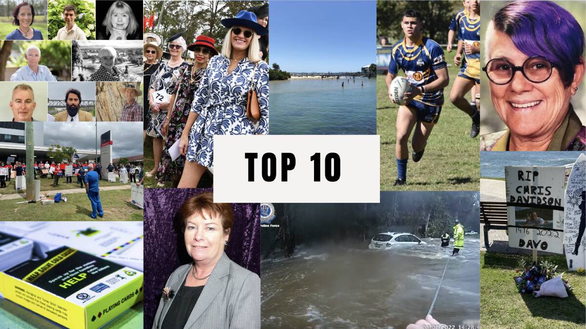 Sport, a rescue and the loss of well-known locals, were among the stories that made the Macleay Argus Top 10 list for 2022