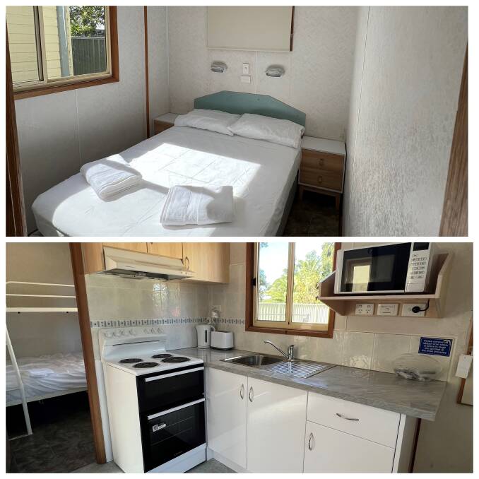 Newly renovated 'transitional cabins' available in Kempsey to help young homeless people to get back on their feet. Pictures supplied YP Space / Deb Tougher