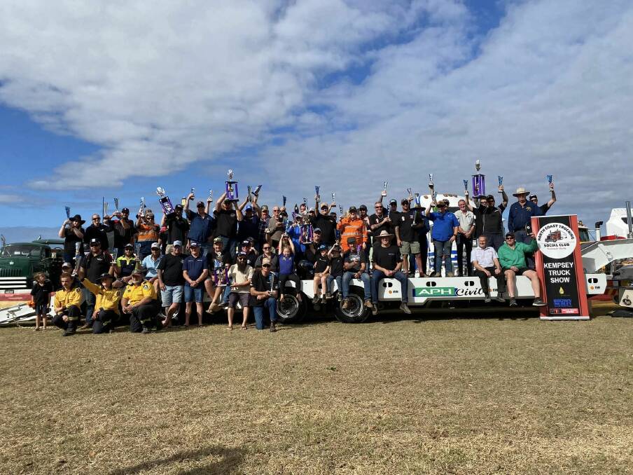 Grinners and winners of the 2023 Kempsey Truck Show