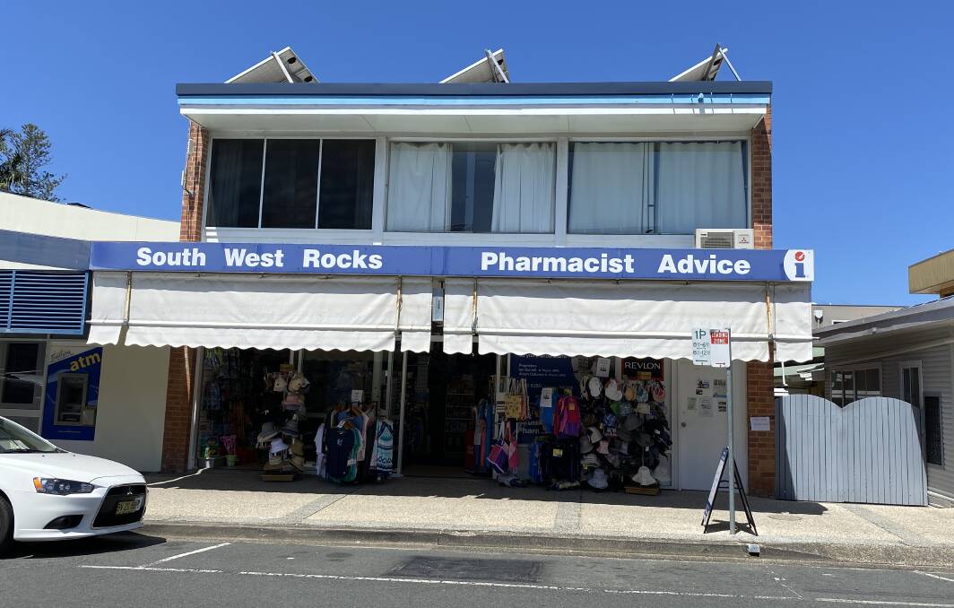 In 1960, Rex Osbourne moved the pharmacy from its original location on Gregory Street to Prince of Wales in the centre of South West Rocks. Picture by Ellie Chamberlain