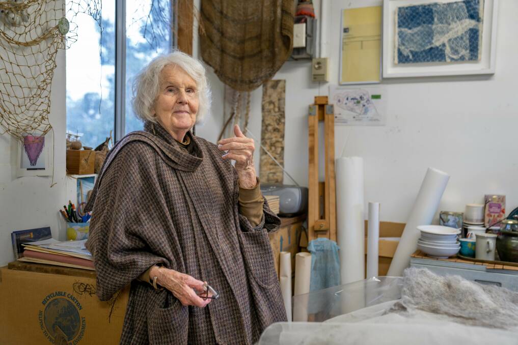Artwork and Artists in their studios. Pictures by Fiona Bowring. 
