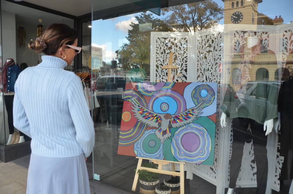 NAIDOC Art Trail supporting local artists and businesses. Pictures by Ellie Chamberlain