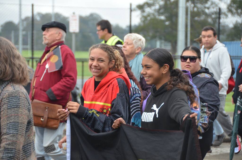 2024 NAIDOC Week march and flag raising ceremony in Kempsey. Pictures by Ellie Chamberlain