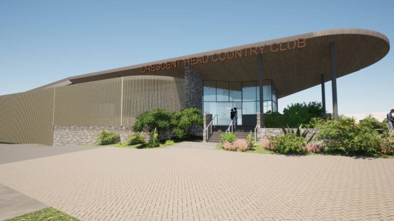 Crescent Head Country Club designs. Pictures Development Application/ Kempsey Shire Council 