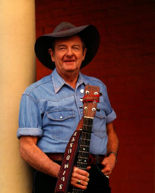 Slim Dusty. Picture supplied Kempsey Shire Council