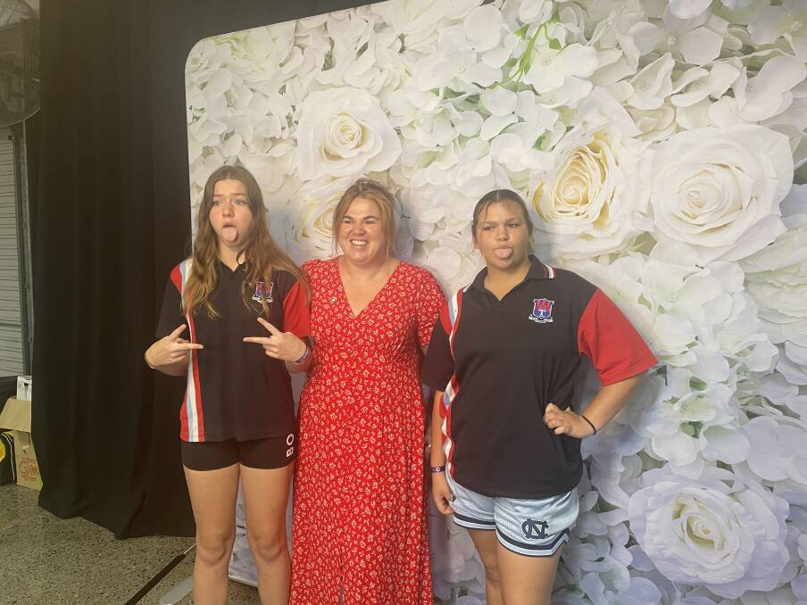 Ashling Hardy (left) is one of 15 Kempsey High Students part of the Girls' Thursday Project (GTP). Picture by Ellie Chamberlain.
