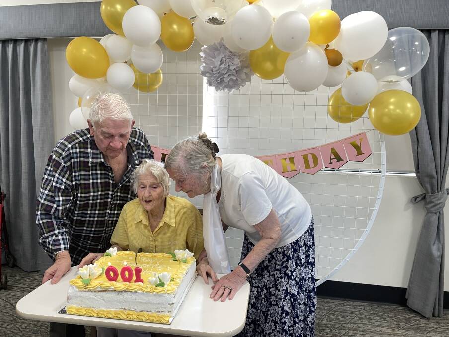 Nita Clarke celebrates 100th birthday on September 20. Pictures by Ellie Chamberlain