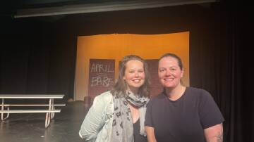 (L-R) Director of Australian Theatre for Young People Sophie Kelly and Melville teacher Emily McLeod. 