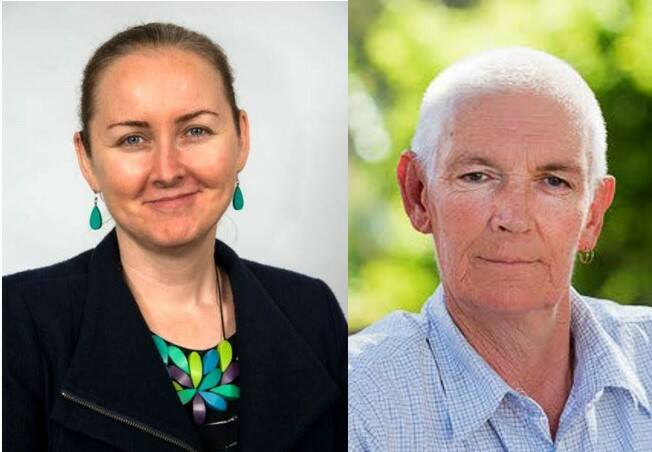Amy Croft and Arthur Bain were elected co-convenors for the NSW state government Greens party on October 21, 2023. Picture supplied Arthur Bain