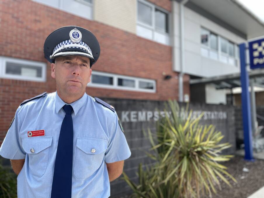 Detective Chief Inspector Guy Faherty asks the public to assist with homicide investigation after a death of a man in Kempsey. Picture by Ellie Chamberlain