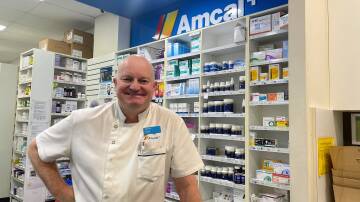  Amcal Pharmacy Kempsey owner and pharmacist Greg Hollier said the new vaping reforms were a natural thing to take on. Picture by Emily Walker