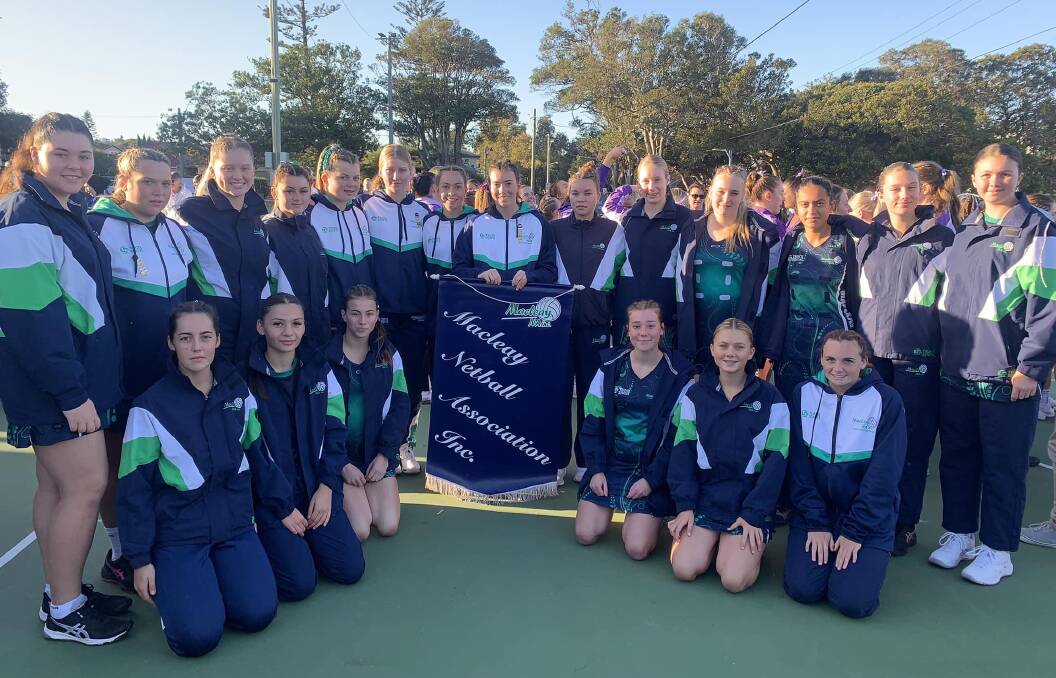 The Macleay Netball Association's under 15's and under 17's teams spent their long weekend competing at the NSW Hart Senior State Titles. Picture supplied