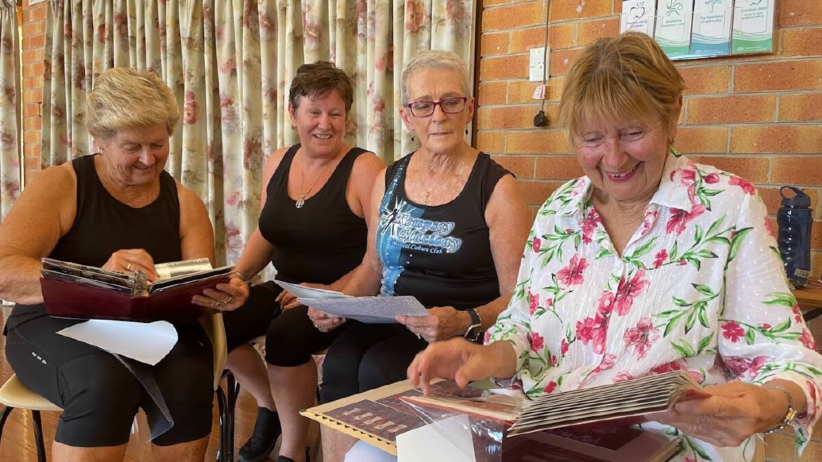 Kempsey Macleay Physie has seen generations of families join with members Joan Weatherstone and Danita James joining Terri Hill and Sandra Crayn after their daughter's took classes at the club. Picture by Emily Walker