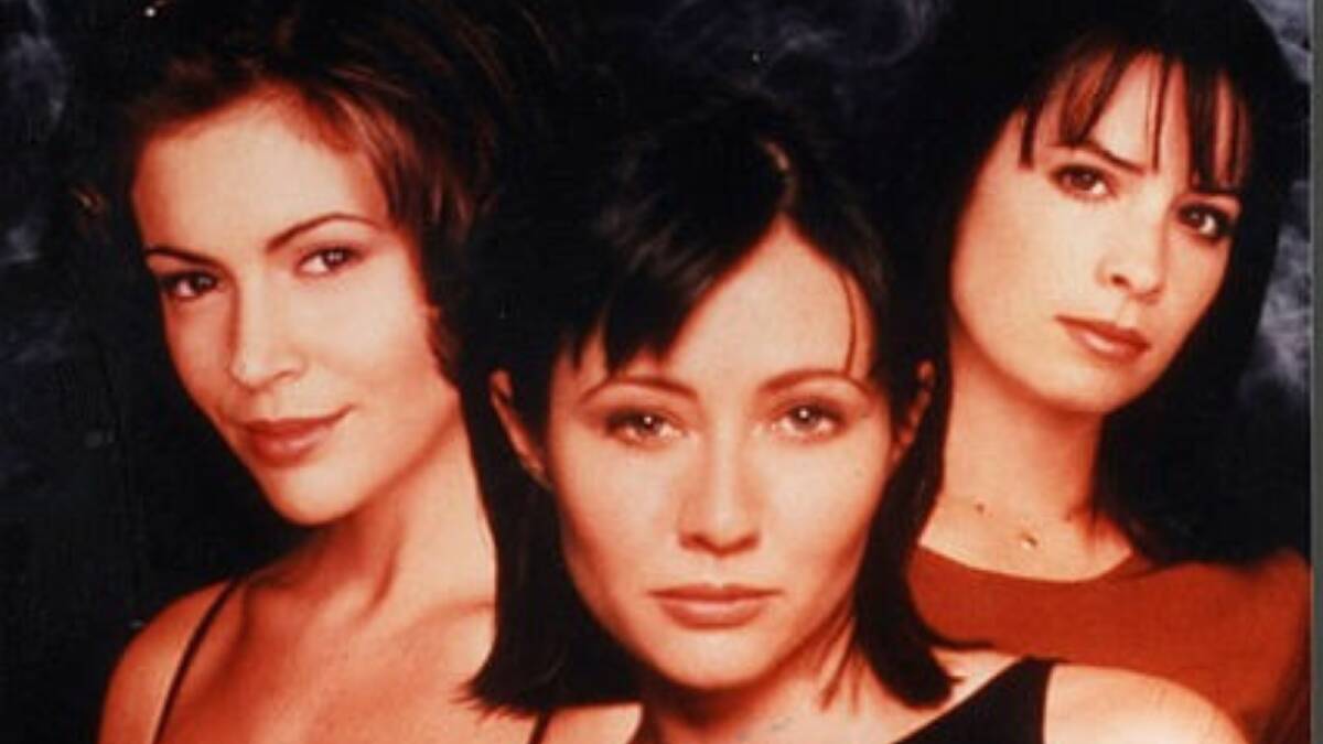 Alyssa Milano, Shannen Doherty and Holly Marie Combs (left to right) in Charmed. File picture