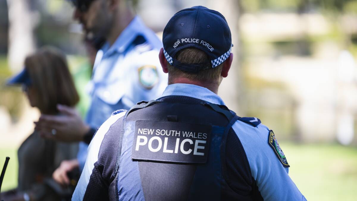 NSW Police officer. Picture Ash Smith