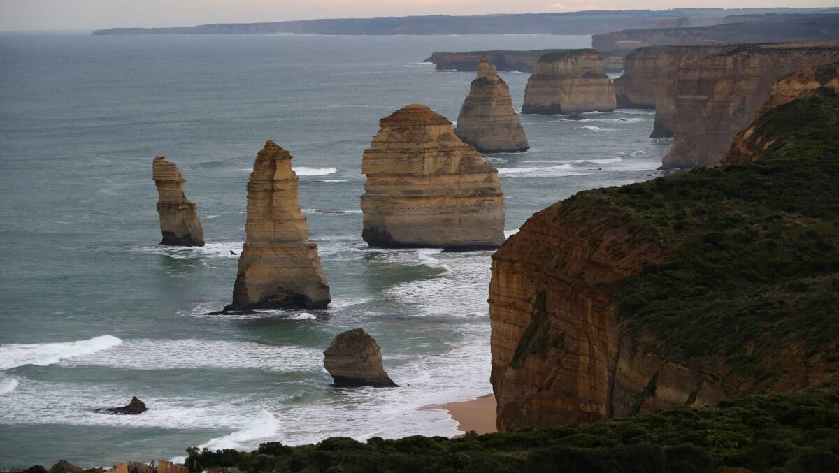 The Twelve Apostles on the Great Ocean Road. Picture by Damian White