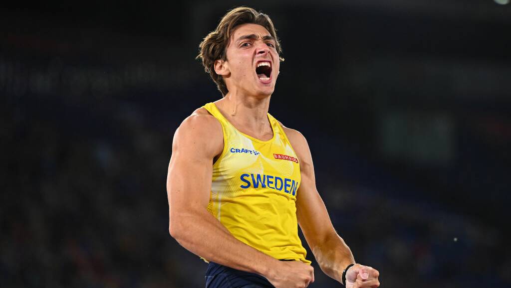 Mondo Duplantis is an athletics superstar. Picture Getty Images