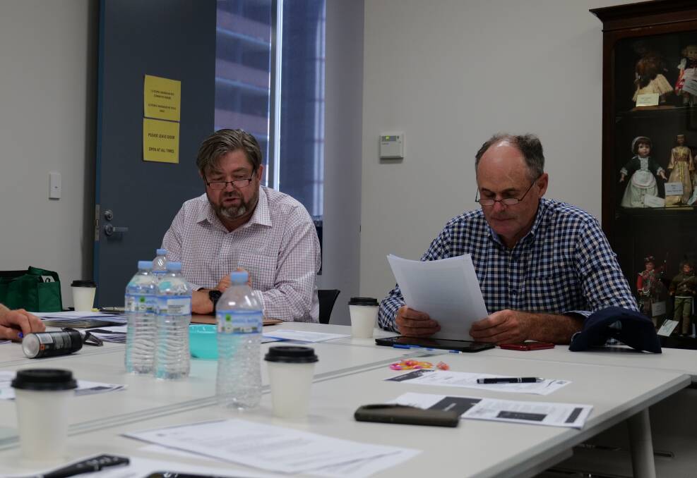 Shaughn Morgan and Graham Forbes have been invovled in the negotiations between Dairy Connect Farmers Group and the Queensland Dairyfarmers' Organisation