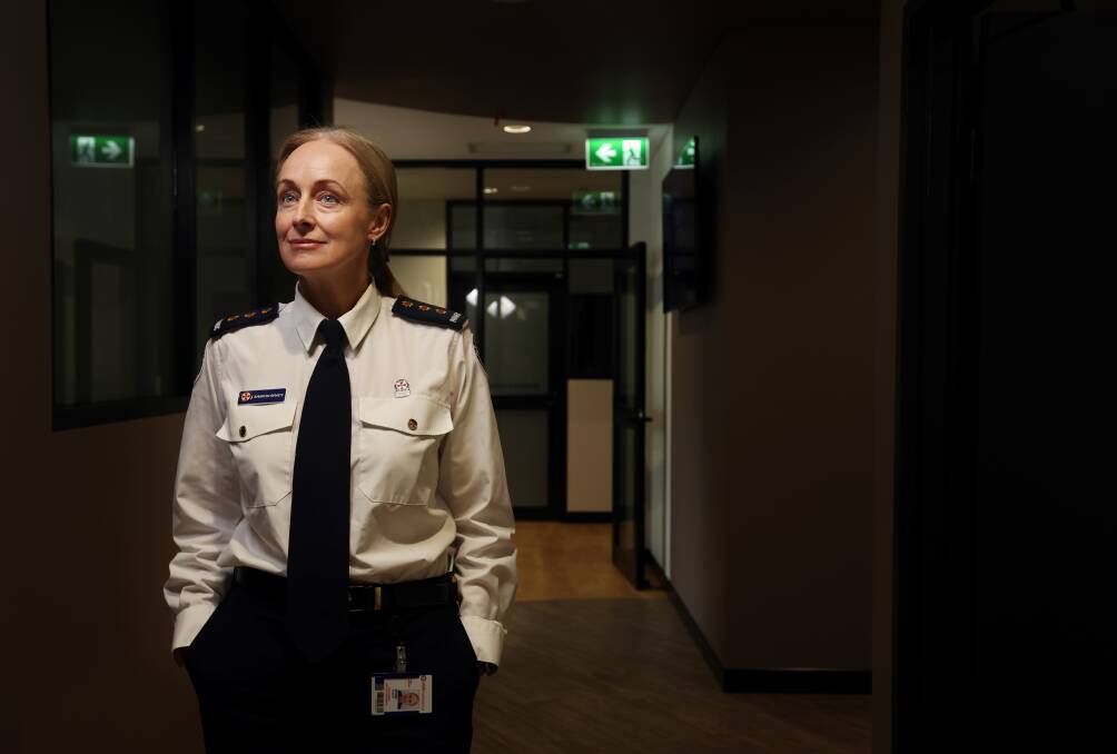 Acting senior control centre officer Sharon Brady, pictured at the northern region centre at Charlestown, was the supervisor on the night of the bus crash. Picture by Simone de Peak