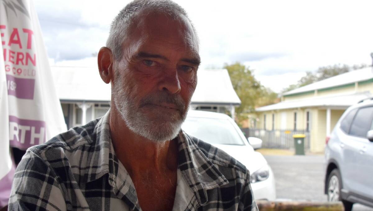 Toorooka resident Garth Brown. Picture by Ruby Pascoe
