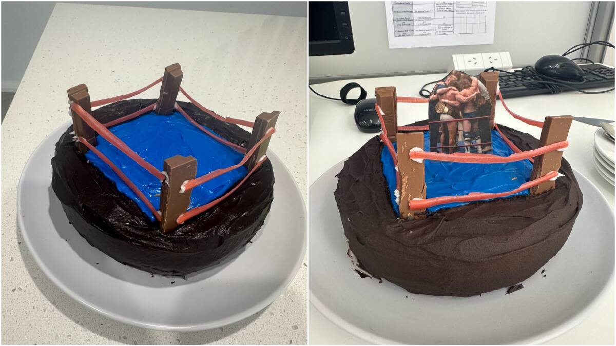 The office cake competition continues