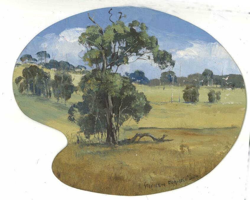 Landscape painted by Stephen Franks in 1994. Picture supplied by Kempsey Museum