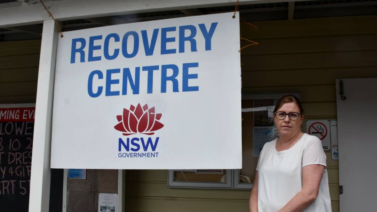 Director North Coast NSW Reconstruction Authority Karen McPaul at the Willawarrin Recovery Centre. Picture by Ruby Pascoe