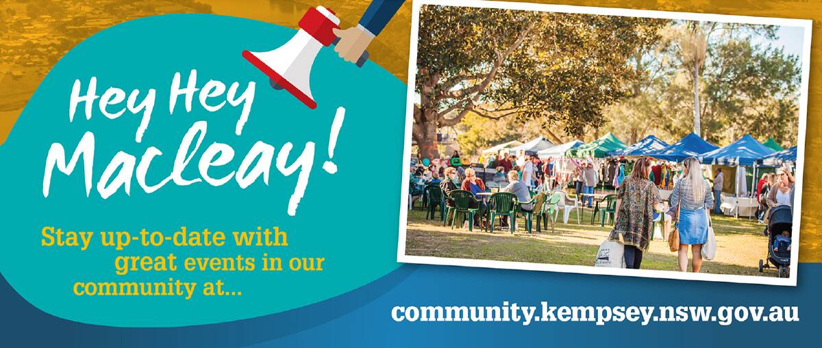 Council has launched a new Macleay events calendar 