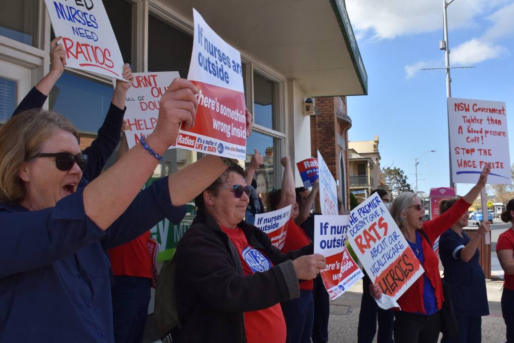 Kempsey nurses to go on strike on Wednesday, November 23. Picture by Emily Walker