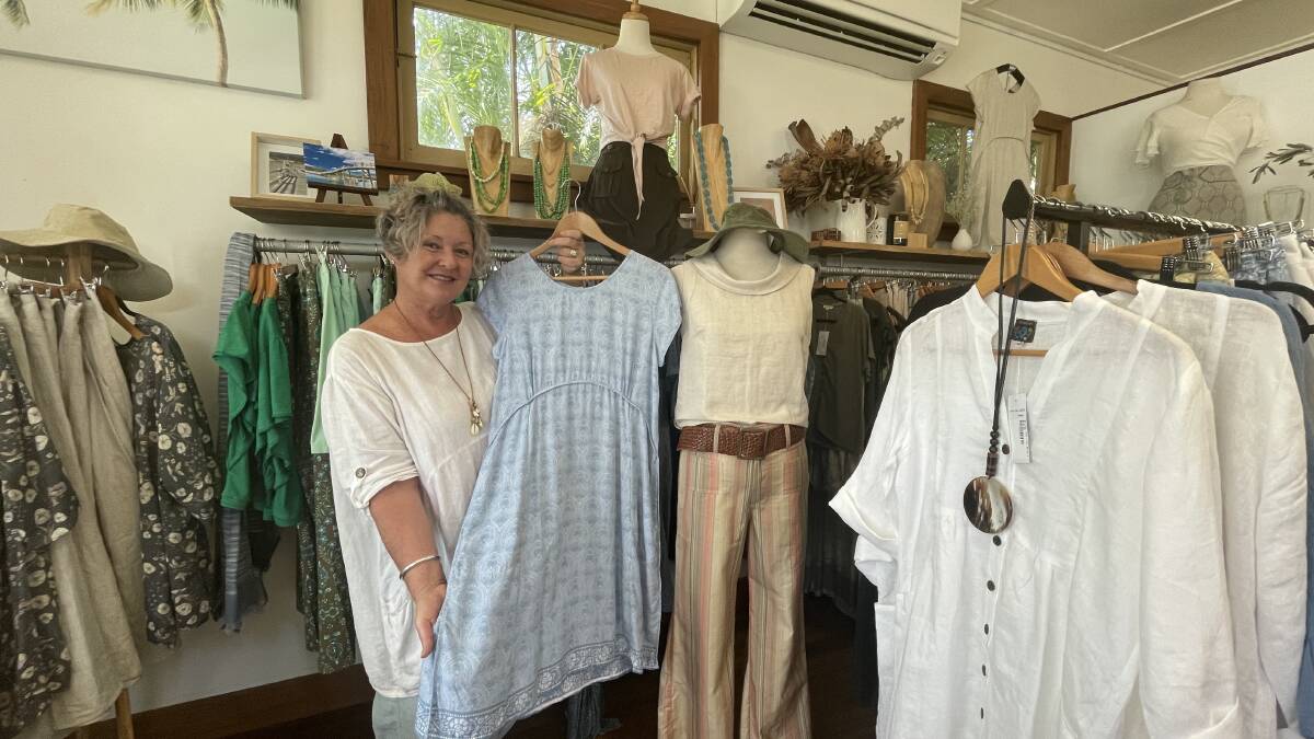 Mokea Design Studio manager Nerida Jeffery says tourists are the main customers at this time of year. Picture by Lisa Tisdell