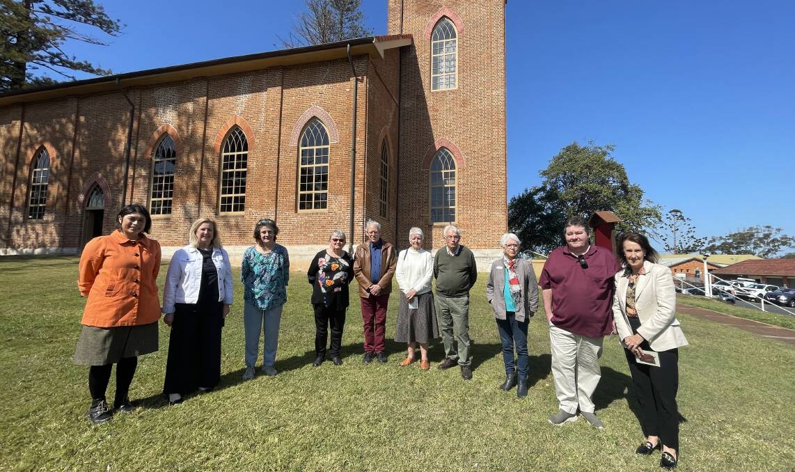 Olivia Parker, Debbie Sommers, Debra Holland, Carole Chandler, Clive Smith, Judith Jackson, Norman Jackson, Anne Oud, Scott Grant and Leslie Williams are among the project participants and supporters. Picture by Lisa Tisdell