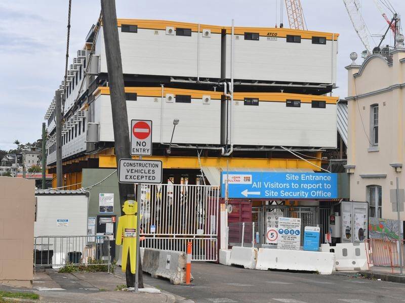 The AWU said delegates were barred from taking silica-tracking devices into the WestConnex site. (Mick Tsikas/AAP PHOTOS)