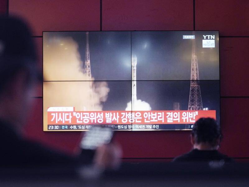 North Korea sent its first military reconnaissance satellite into orbit in November 2023. (AP PHOTO)