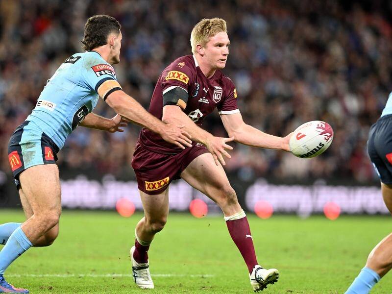 Tom Dearden says he won't be trying to replicate Cameron Munster in the Origin series. (Dave Hunt/AAP PHOTOS)