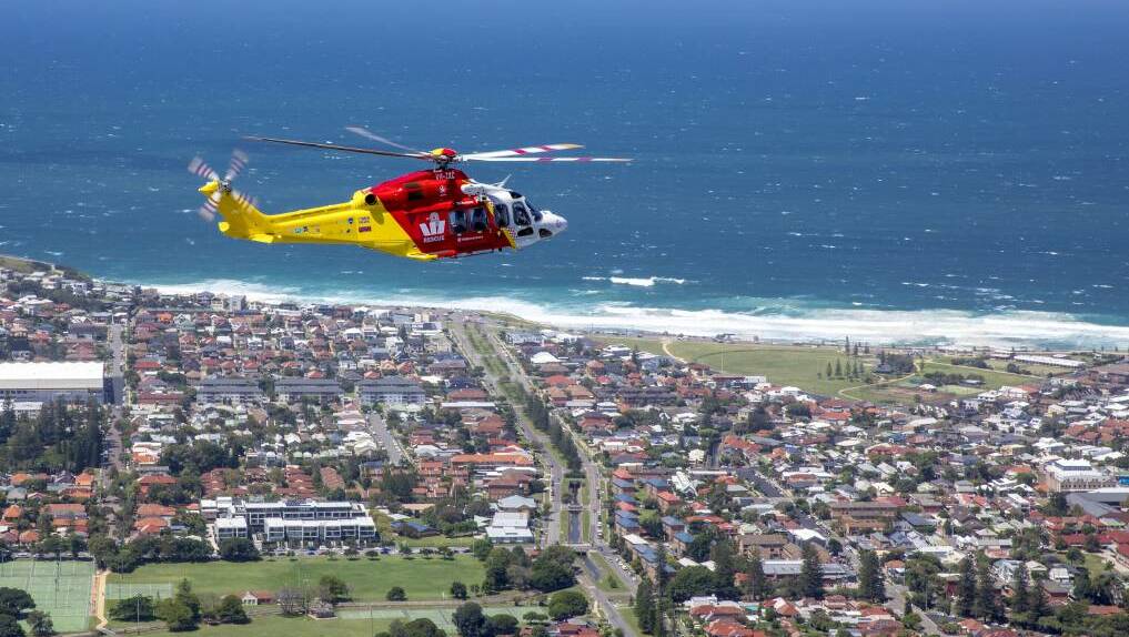 The Westpac Rescue Helicopter has been flying virtually non stop. Photo: file