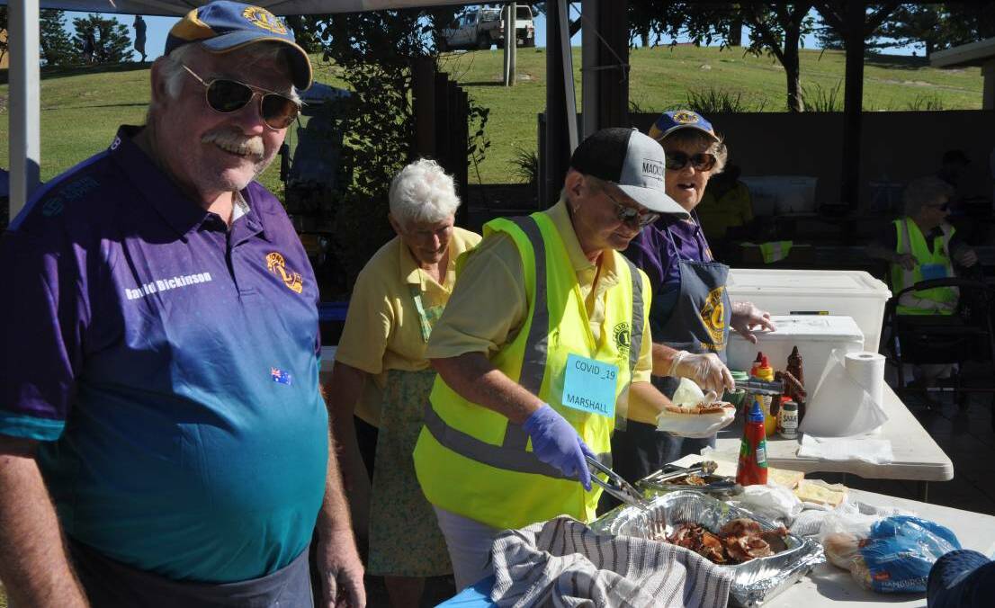 The Lions Club are one of the many volunteer based organisations in the Macleay. Photo: Stephen Katte 