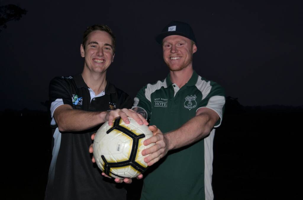 Rangers coach Chris Walker and Saints captain Troy Ward are ready to face off at Eden St Oval this Saturday. Photo: Callum McGregor