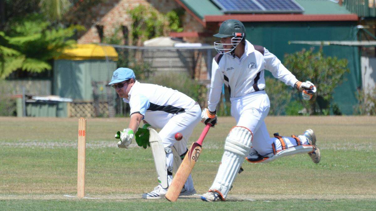 Milestone: Rovers batsman Callan McKiernan made his mark at South West Rocks on Saturday with a stylish century - the first in the top grade competition for the teenager